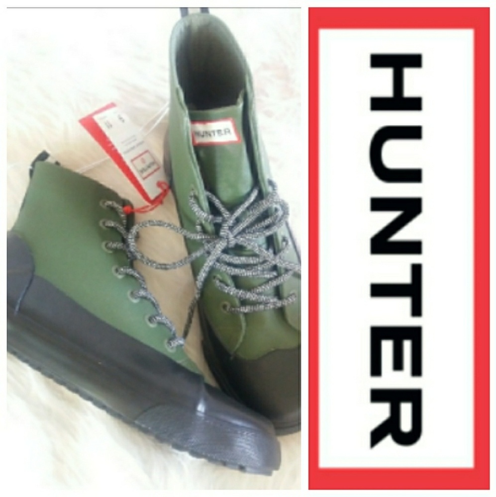 Hunter Unisex Canvas Sneakers waterproof  G